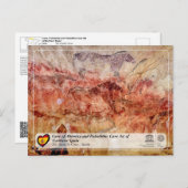 UNESCO Welterbe - Tito Bustillo Höhle Postkarte (Vorne/Hinten)