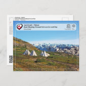 UNESCO WH- Aasivissuit - Nipisat Postkarte (Vorne/Hinten)
