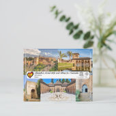 UNESCO WH- Alhambra, Granada Postkarte (Stehend Vorderseite)