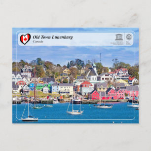 UNESCO WH- Altstadt Lunenburg Postkarte