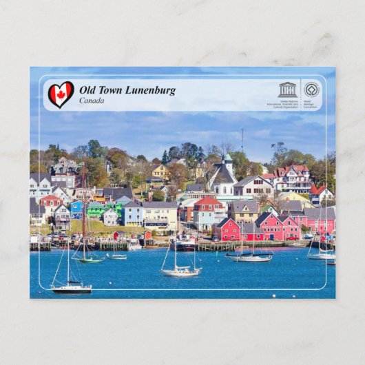 UNESCO WH- Altstadt Lunenburg Postkarte (Vorderseite)