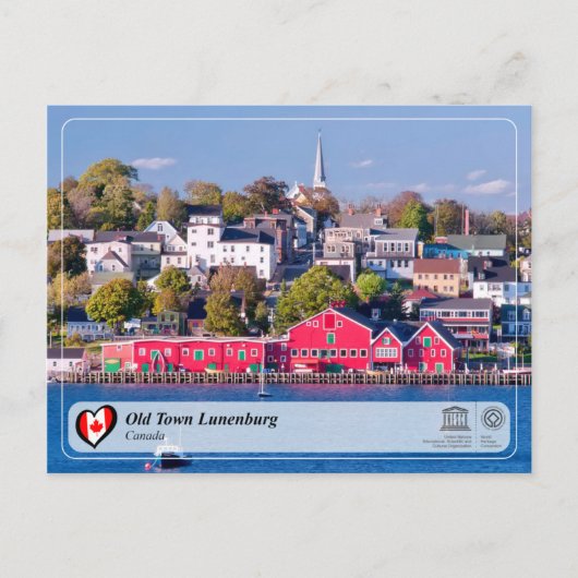 UNESCO WH- Altstadt Lunenburg Postkarte (Vorderseite)
