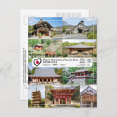 UNESCO WH- Ancient Kyōto - Daigo-ji - 醍 醐 寺 Postkarte (Vorne/Hinten)