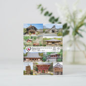 UNESCO WH- Ancient Kyōto - Daigo-ji - 醍 醐 寺 Postkarte (Stehend Vorderseite)