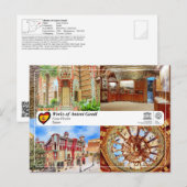 UNESCO WH- Antoni Gaudí - Casa Vicens Postkarte (Vorne/Hinten)
