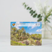 UNESCO WH- Antoni Gaudí - Park Güell Postkarte (Stehend Vorderseite)