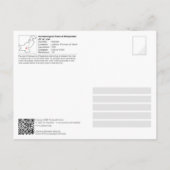 UNESCO WH- Archäologische Ruinen in Moenjodaro Postkarte (Rückseite)