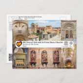 UNESCO WH- Ávila - Basílica de San Vicente Postkarte (Vorne/Hinten)