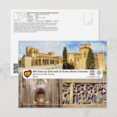 UNESCO WH- Ávila - Basílica de San Vicente Postkarte (Vorne/Hinten)