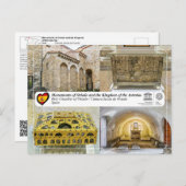 UNESCO WH- Cámara Santa de Oviedo Postkarte (Vorne/Hinten)