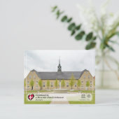 UNESCO WH- Christiansfeld - Mährische Kirche Postkarte (Stehend Vorderseite)