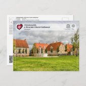 UNESCO WH- Christiansfeld - Mährische Kirche Postkarte (Vorne/Hinten)