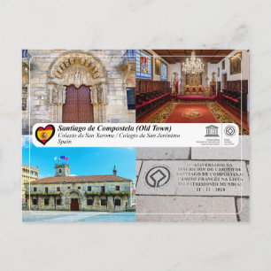 UNESCO WH- Colexio de San Xerome Postkarte