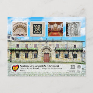UNESCO WH- Colexio de San Xerome Postkarte