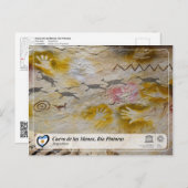 UNESCO WH- Cueva de las Manos, Río Pintura Postkarte (Vorne/Hinten)