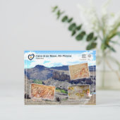 UNESCO WH- Cueva de las Manos, Río Pintura Postkarte (Stehend Vorderseite)