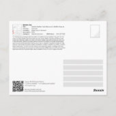 UNESCO WH- Dänisches Wattenmeer Postkarte (Rückseite)