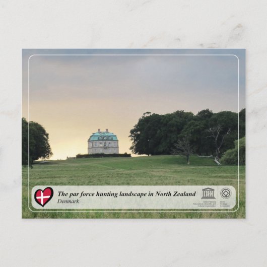 UNESCO WH- Die Par Force Jagdlandschaft Postkarte (Vorderseite)
