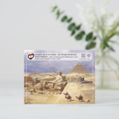 UNESCO WH- Die Pyramiden von Gizeh Postkarte (Stehend Vorderseite)