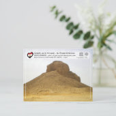 UNESCO WH- Die schwarze Pyramide von Dahshur Postkarte (Stehend Vorderseite)