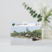 UNESCO WH- Die Sundarbans Postkarte (Stehend Vorderseite)