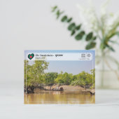 UNESCO WH- Die Sundarbans Postkarte (Stehend Vorderseite)