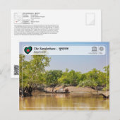 UNESCO WH- Die Sundarbans Postkarte (Vorne/Hinten)