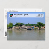 UNESCO WH- Die Sundarbans Postkarte (Vorne/Hinten)