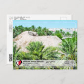UNESCO WH- Dilmun Burial Mounds Postkarte (Vorne/Hinten)