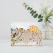 UNESCO WH- Dinosaur Provincial Park Postkarte (Stehend Vorderseite)