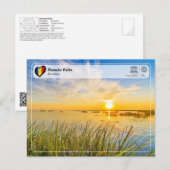 UNESCO WH- Donaudelta Postkarte (Vorne/Hinten)