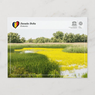 UNESCO WH- Donaudelta Postkarte