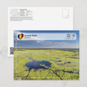 UNESCO WH- Donaudelta Postkarte (Vorne/Hinten)