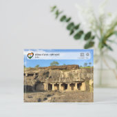 UNESCO WH- Ellora Höhlen Postkarte (Stehend Vorderseite)