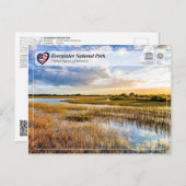 UNESCO WH- Everglades National Park Postkarte (Vorne/Hinten)