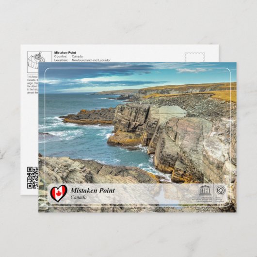 UNESCO WH- Fehlpunkt Postkarte (Vorne/Hinten)