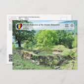 UNESCO WH- Festung Dacian - Capalna Postkarte (Vorne/Hinten)