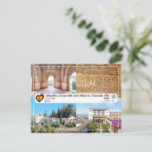 UNESCO WH- General, Granada Postkarte (Stehend Vorderseite)