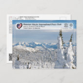 UNESCO WH- Glacier National Park Postcard Postkarte (Vorne/Hinten)
