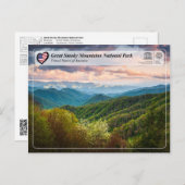 UNESCO WH- Great Smoky Mountains National Park Postkarte (Vorne/Hinten)