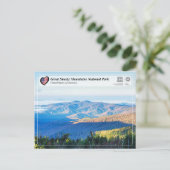 UNESCO WH- Great Smoky Mountains National Park Postkarte (Stehend Vorderseite)