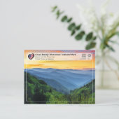 UNESCO WH- Great Smoky Mountains National Park Postkarte (Stehend Vorderseite)