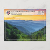 UNESCO WH- Great Smoky Mountains National Park Postkarte (Vorderseite)