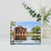 UNESCO WH- Historische Moschee Stadt Bagerhat Postkarte (Stehend Vorderseite)