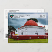 UNESCO WH- Historische Moschee Stadt Bagerhat Postkarte (Vorne/Hinten)
