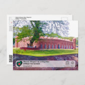 UNESCO WH- Historische Moschee Stadt Bagerhat Postkarte (Vorne/Hinten)