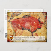 UNESCO WH- Höhle von Altamira / Cueva de Altamira Postkarte (Vorne/Hinten)