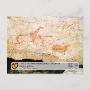UNESCO WH- Höhle von El Pendo / Cueva de El Pendo Postkarte