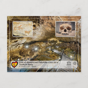 UNESCO WH- Höhle von El Pendo / Cueva de El Pendo Postkarte