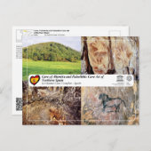 UNESCO WH- Höhlenkomplex La Garma Postkarte (Vorne/Hinten)